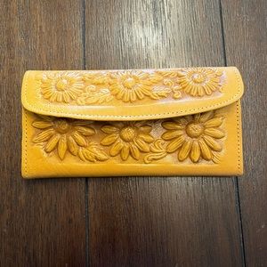 Sunflower Leather Western Wallet